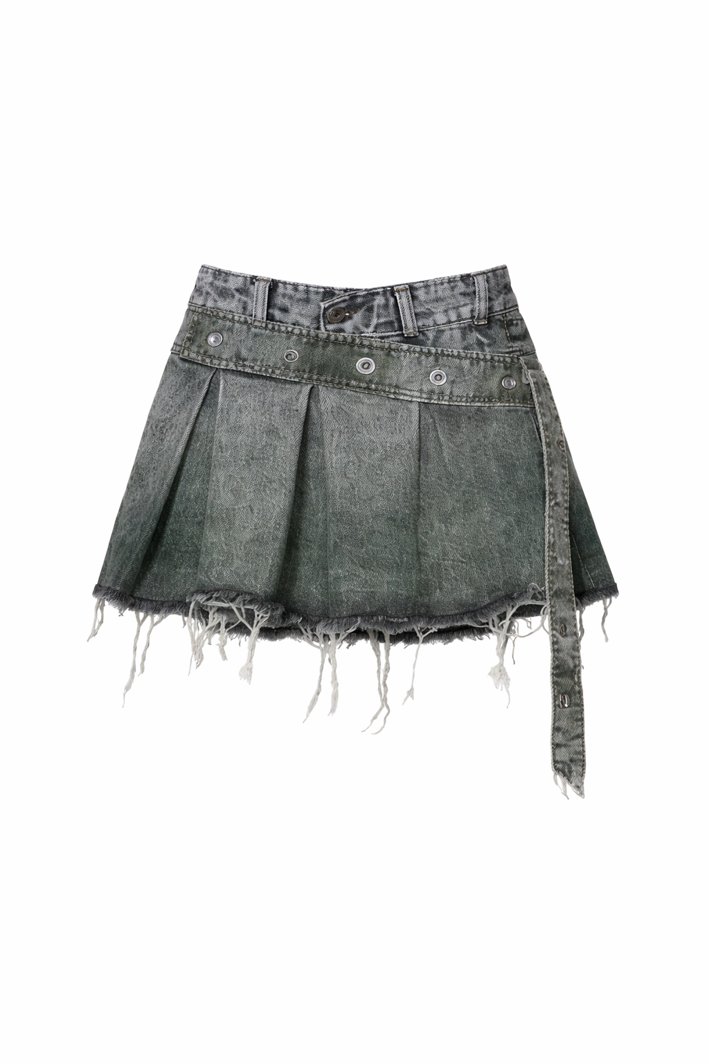 GREEN GRADIENT SKIRT