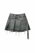 GREEN GRADIENT SKIRT