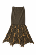 YELLOW WASH SKIRT