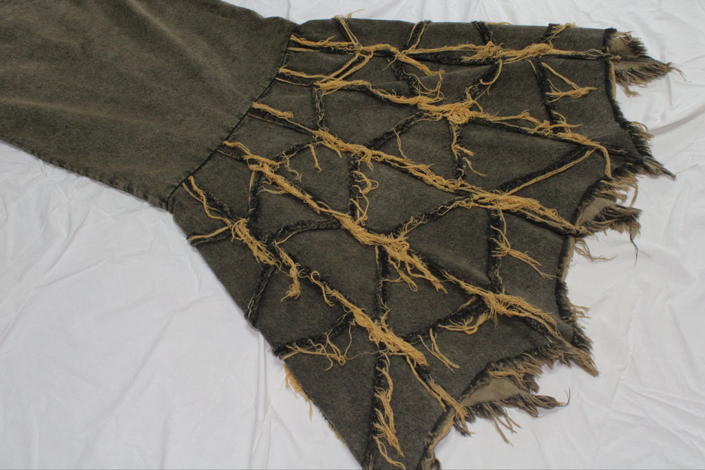 YELLOW WASH SKIRT